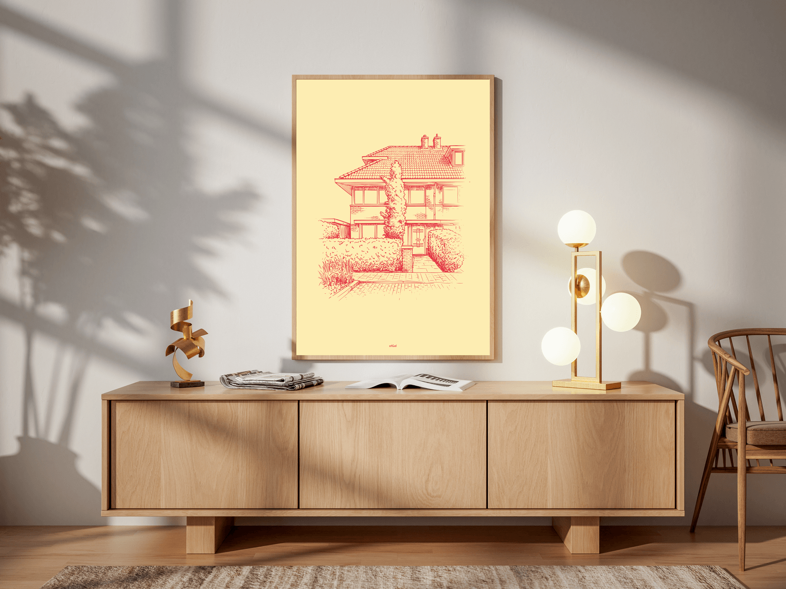 Voorbeeld in Mockup 2