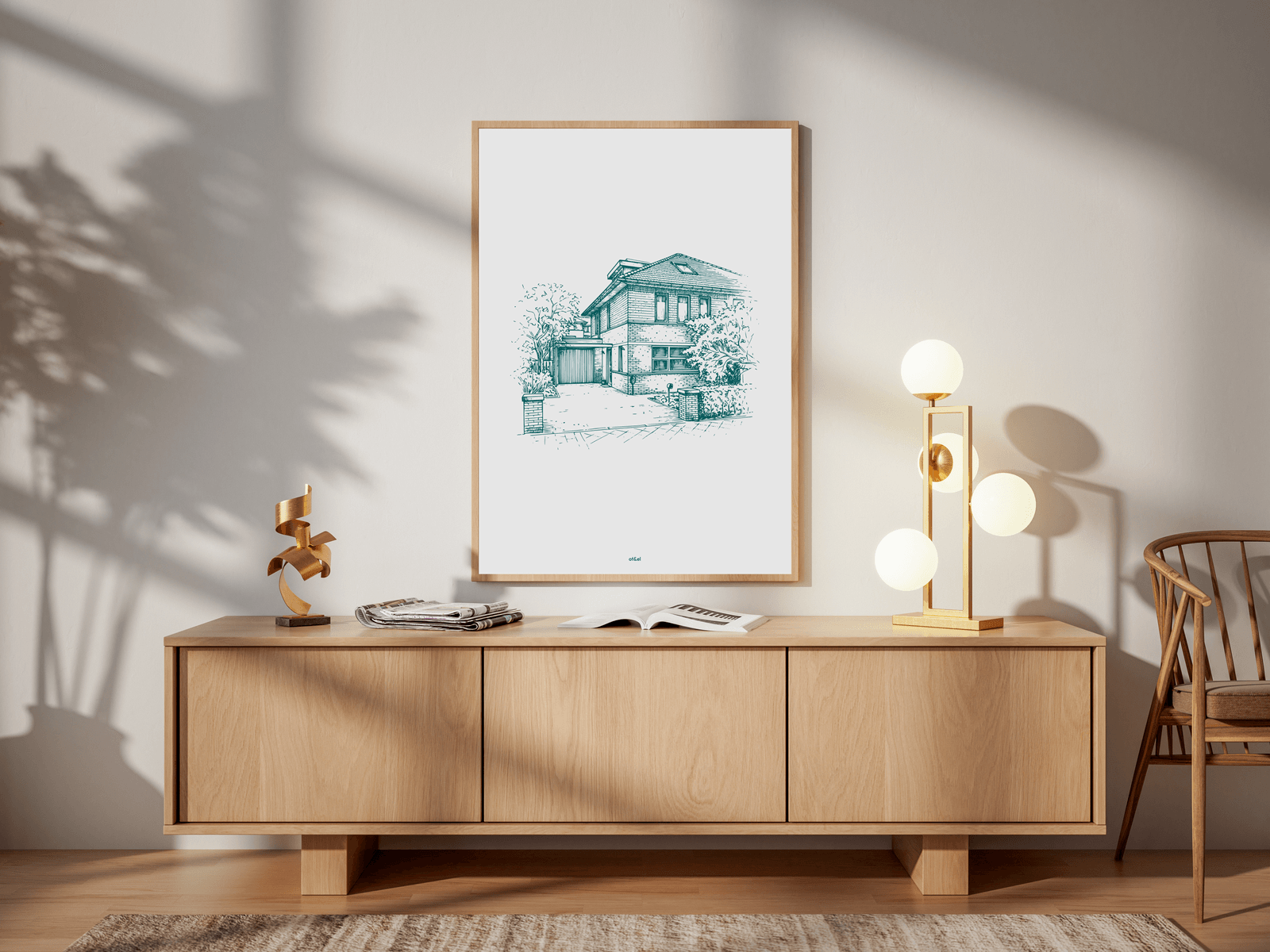 Voorbeeld in Mockup 2