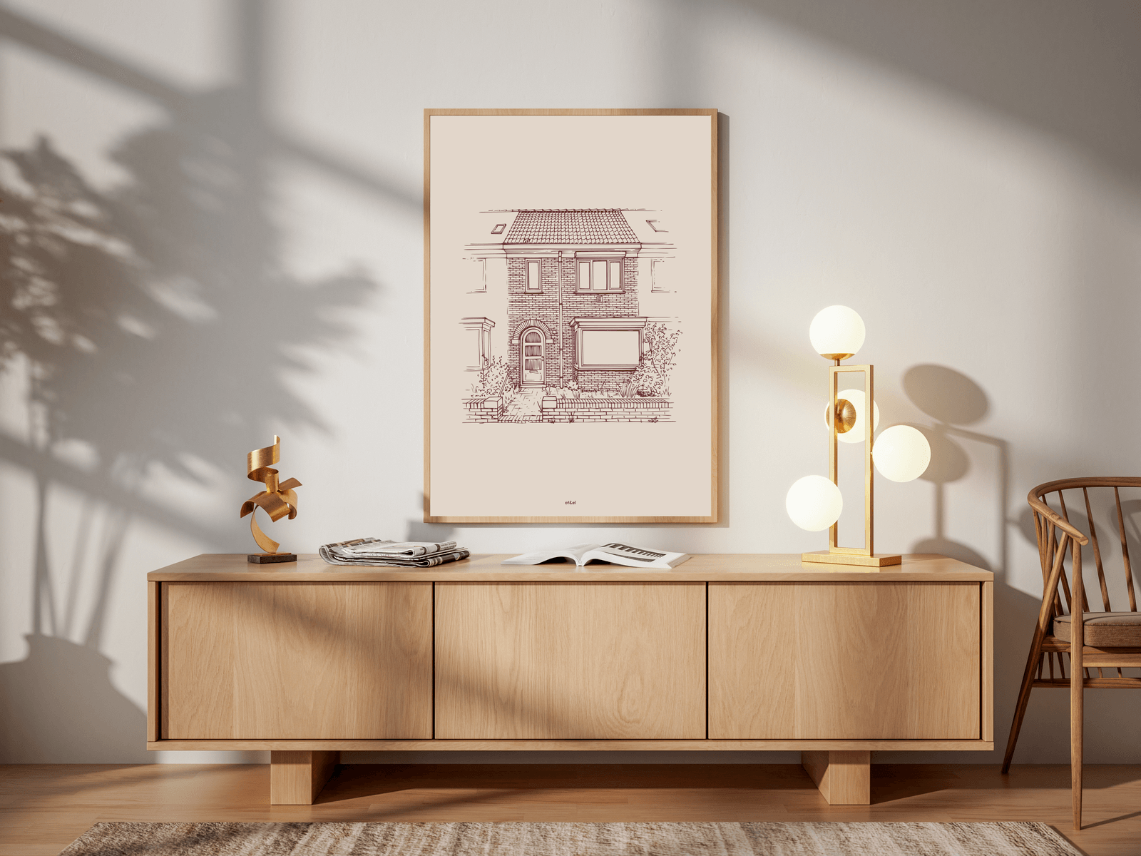 Voorbeeld in Mockup 2