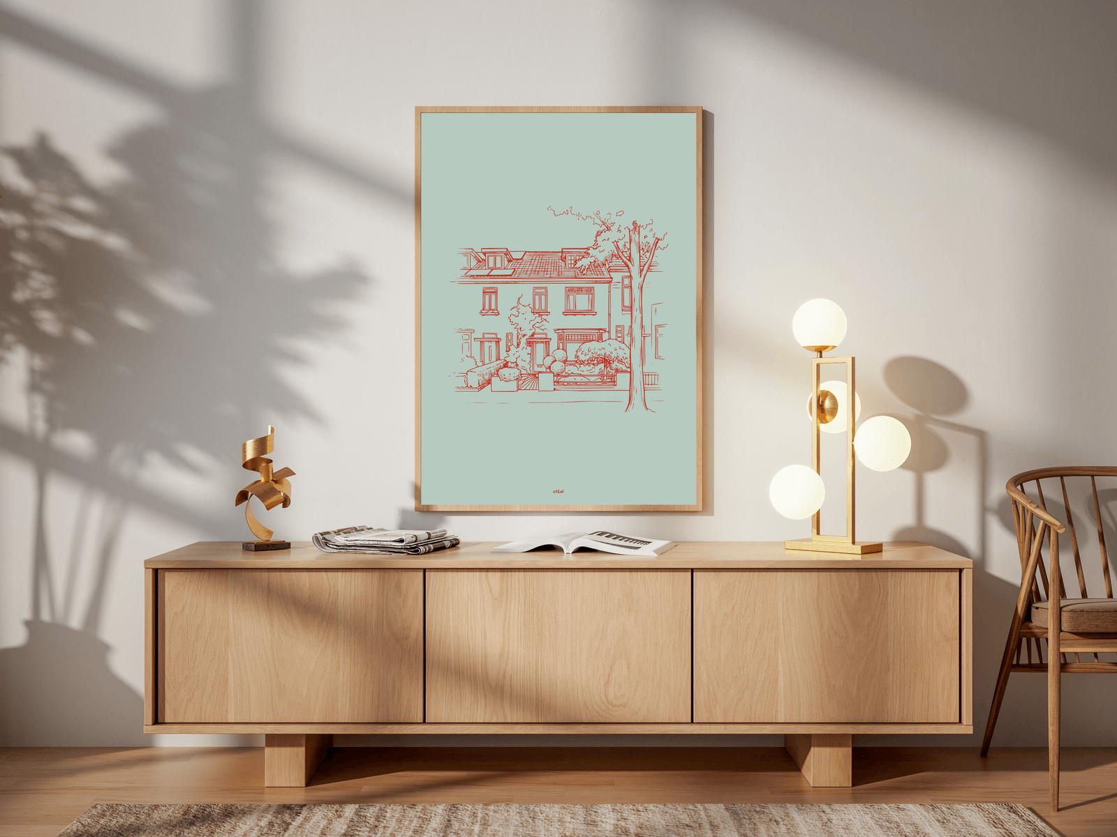 Voorbeeld in Mockup 2